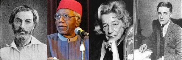 Walt Whitman, Chinua Achebe, Lillian Hellman, & F. Scott Fitzgerald